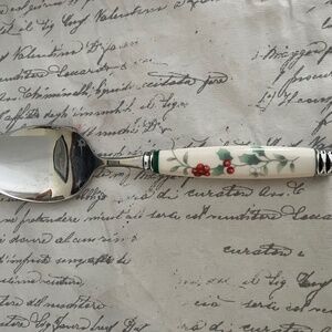 Pfaltzgraff Winterberry Stainless Steel Solid Serving Spoon